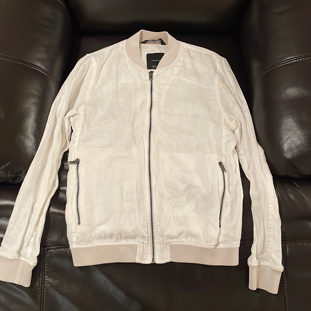 Zara Man White Jacket